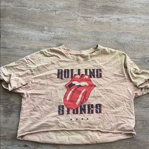 Vintage distressed band tee